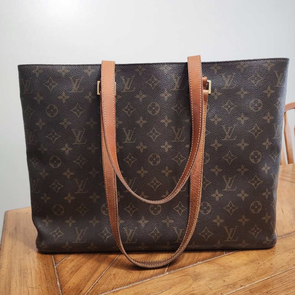 Louis Vuitton Dark Brown Monogram Tote